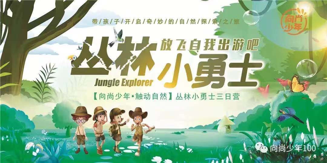 【夏令营】丛林小勇士三日营